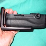 Nikon MB-D12 vertical grip with L bracket installed