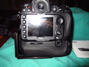 MB-D12 Installed on Nikon D800