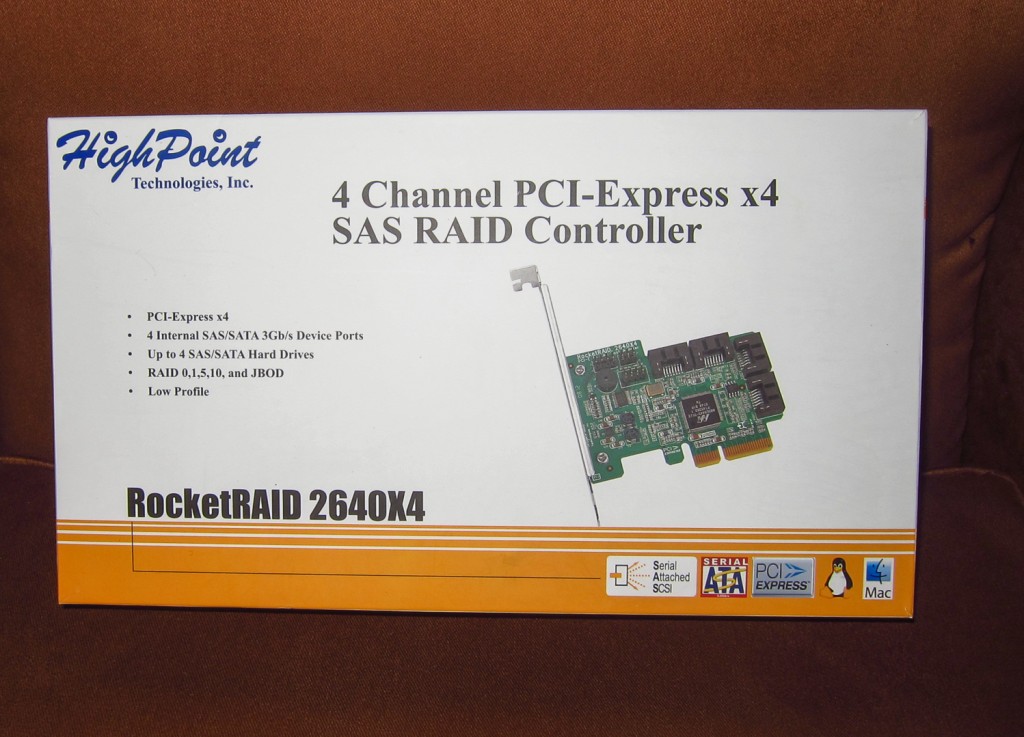 Rocketraid 2640 PCI Express card 