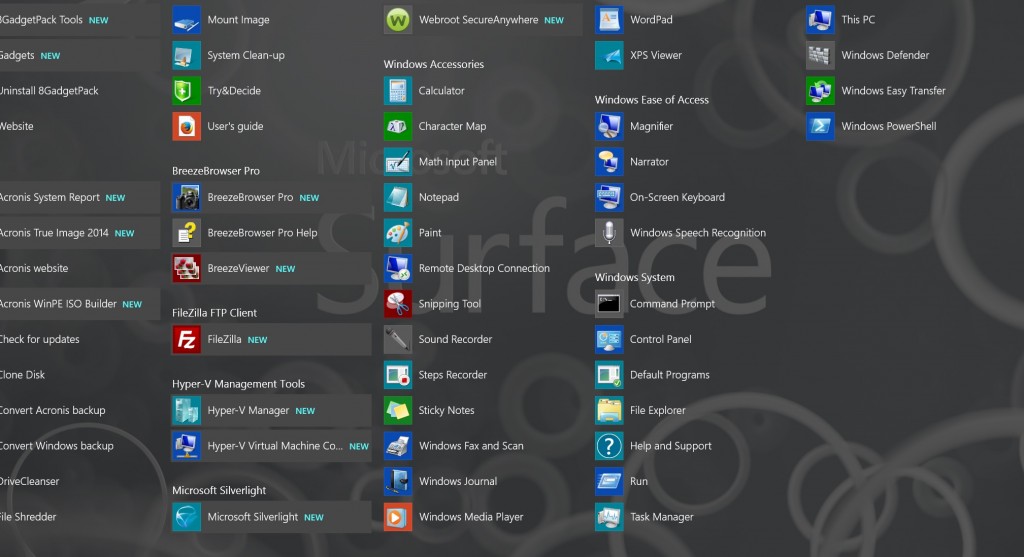 Hyper-V enabled on Windows 8.1--Surface Pro 3 